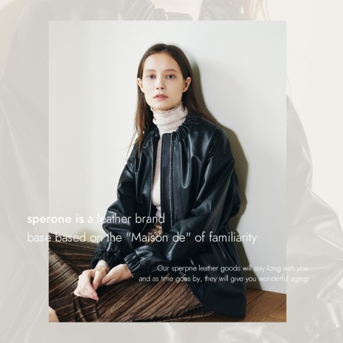 SPERONE 2020 FALL COLLECTION LOOK BOOK #WOMEN