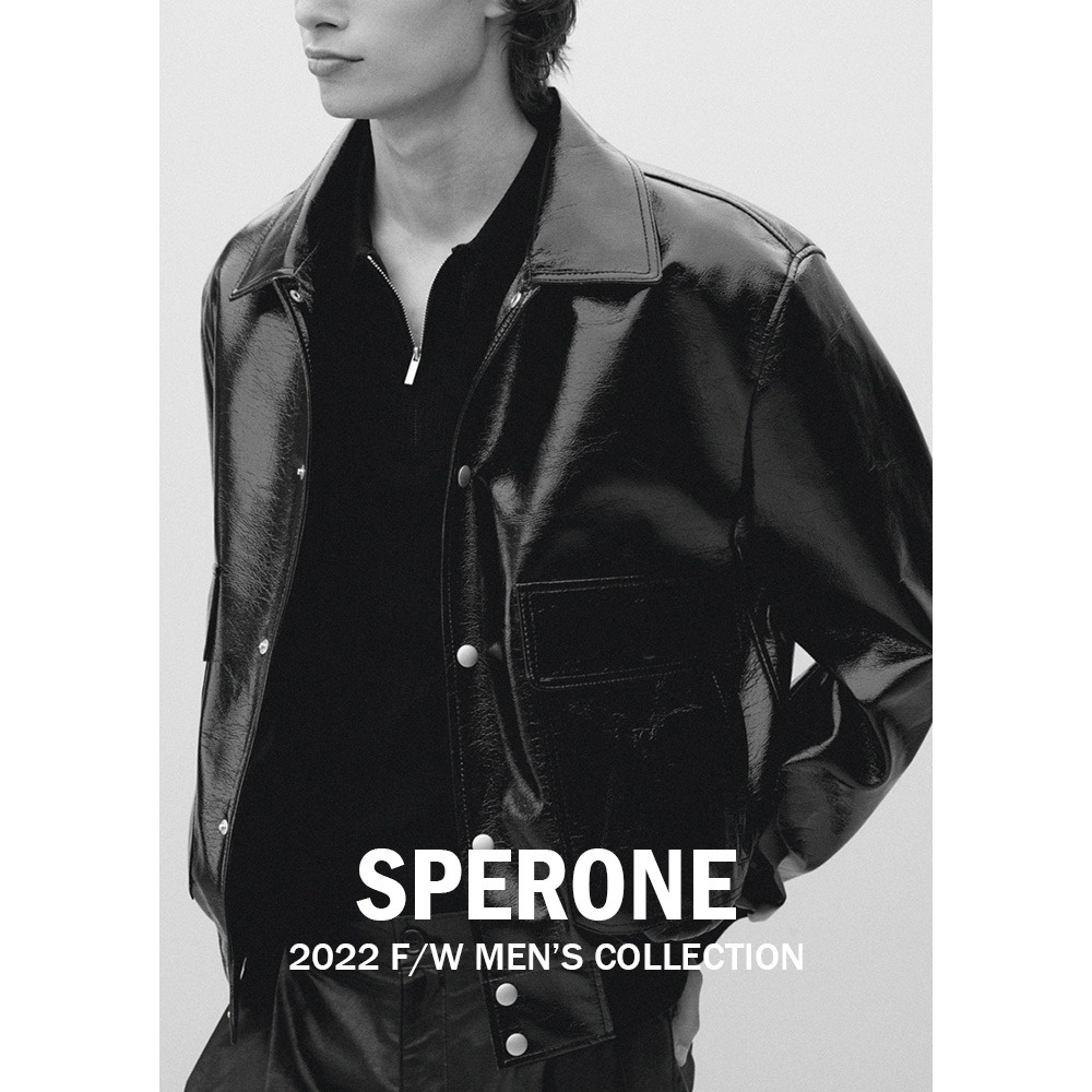 SPERONE 2022 F/W MEN&#039;S COLLECTION LOOK BOOK